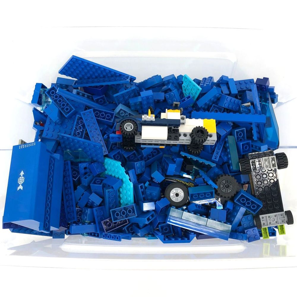 Assorted Blue Lego